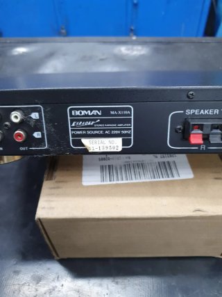 Amplificador Karaoke Boman MA-X110A Negro