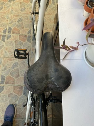 Bicicleta Paseo Blanca con Cesta