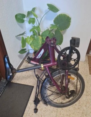Bicicleta plegable BTWIN HOPTOWN ALUMINIO
