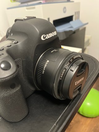Canon EF 50mm f/1.8 II Objetivo