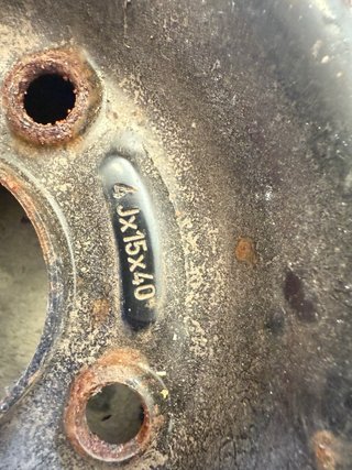 Rueda de galleta Michelin T 125/90 R15