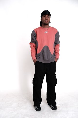 Felpa Nike bicolore uomo