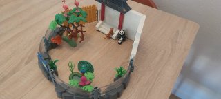 Playmobil,zoo,lote,safari,acuario,animales