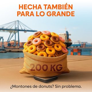 Báscula digital industrial 200kg/10 g SIN ESTRENAR