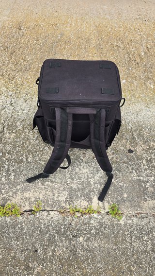 Mochila pesca Black Magic + lote completo