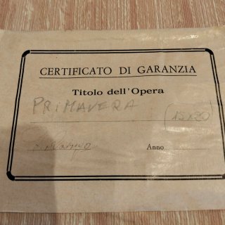Set 4 Dipinti Olio Tela Cornice Legno