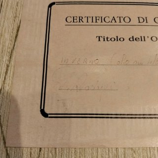 Set 4 Dipinti Olio Tela Cornice Legno
