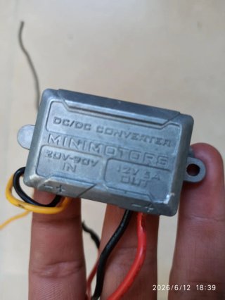 Convertidor DC/DC MINIMOTORS 20V-90V IN 12V 5A OUT