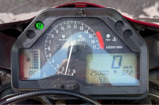 Honda CBR 600 RR de serie