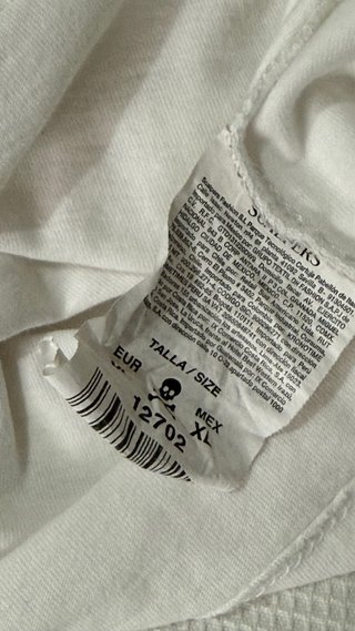 Camiseta Scalpers Blanca