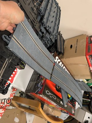 Puente Scalextric Pistas Grises
