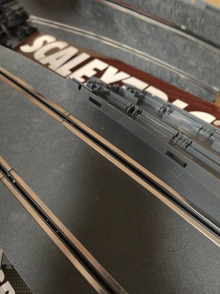 Puente Scalextric Pistas Grises