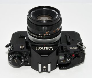 CAMARA ANALOGICA REFLEX CANON A1 + 50MM F:1.8 SC