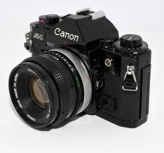 CAMARA ANALOGICA REFLEX CANON A1 + 50MM F:1.8 SC