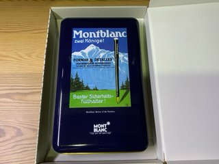 Scatola collezione Montblanc