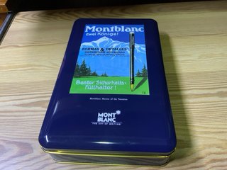 Scatola collezione Montblanc