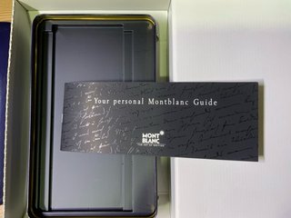 Scatola collezione Montblanc