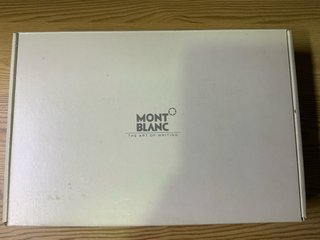 Scatola collezione Montblanc