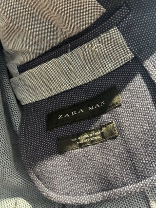 Americana Zara Man Azul