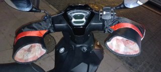Moto Scooter Gris