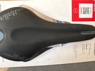 Sillín Selle Italia Flite Boost S1 Negro railes TI