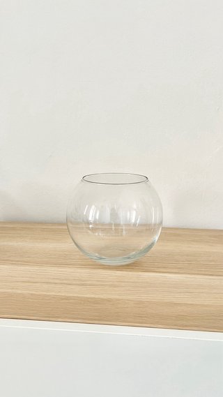 Vaso Jarro de vidrio redondo Zara Home