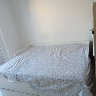 Sofá Cama Blanco Doble con Colchón nuevo
