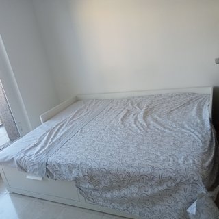 Sofá Cama Blanco Doble con Colchón nuevo