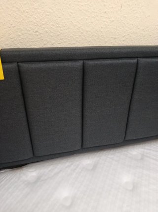 Base de cama tapizada con cabezal 150x190