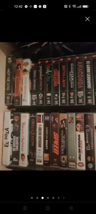 Lote 200 Películas VHS