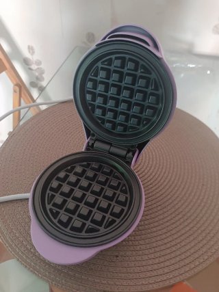 Mini Wafflera Morada