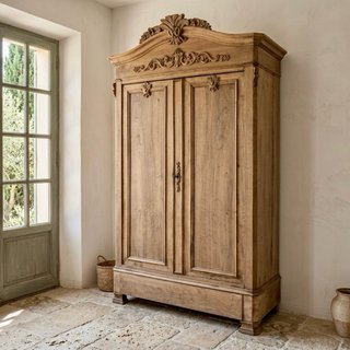 Armario Francés Antiguo Madera