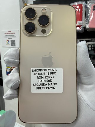 iPhone 13 Pro 128GB Oro - Segunda Mano perfecto es
