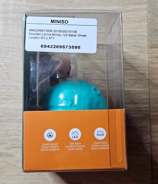 BTS Luz nocturna BT21 Line friends Shooky. Miniso