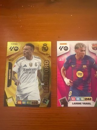 Carta Mbappé Balón de Oro y Lamine Yamal