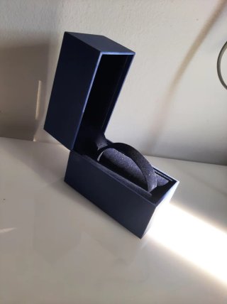 Caja vacía pulsera Swarovski azul