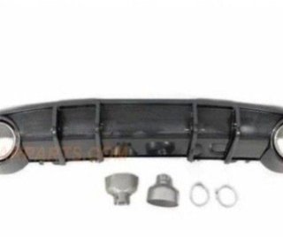 Difusor Trasero AUDI A4 B9 2016+ LOOK RS4 carbono