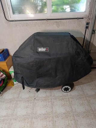 Barbacoa Weber Spirit con funda