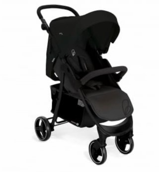 Carrito de bebé negro
