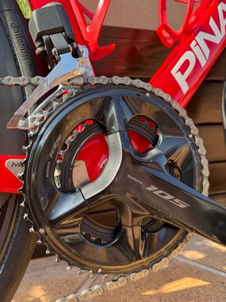 Bicicleta Pinarello Paris Roja