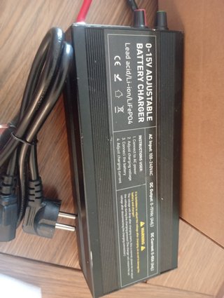 Cargador Batería 220/12V 60A Li-ion/LiFePO4