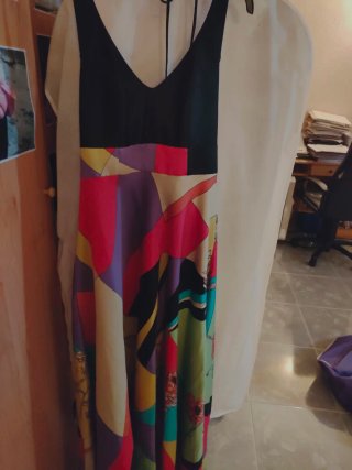 Vestido Matilde Cano Largo Talla 44