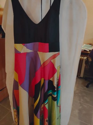 Vestido Matilde Cano Largo Talla 44