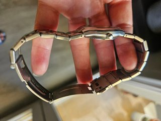 Orologio da polso donna Minister argento e bianco