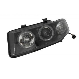 Faros delanteros Angel Eyes para Seat León 1M1 Bla