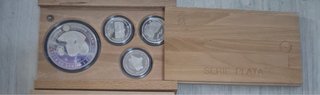 Estuche Monedas Plata Casa de Borbón 1998