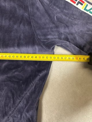 Chándal Fila Terciopelo Azul Talla XS