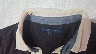 Polo Manga Larga Talla L
