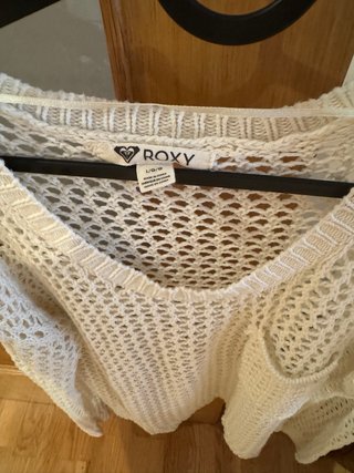 Roxy Jersey de punto beige talla única