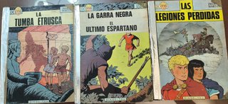 4 Comics de ALIX, Jacques Martin.